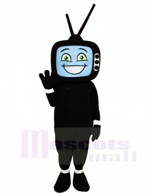 Black TV Television Mascot Costumes  