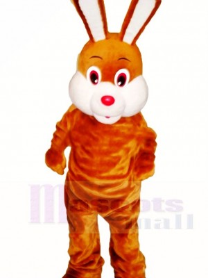 Brown Easter Bunny Rabbit Mascot Costumes Animal 