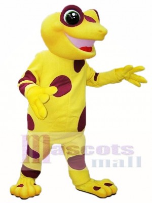 Yellow Frog Mascot Costumes Animal