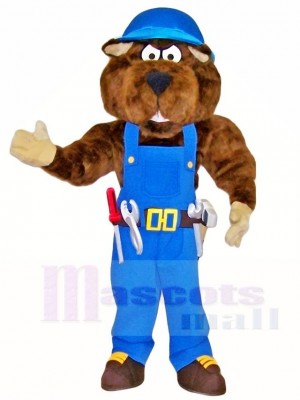 Gopher Construction Worker Builder Mascot Costumes Animal