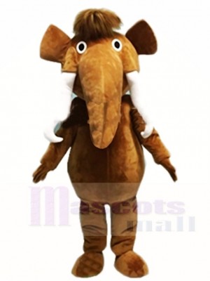 Cute Brown Elephant Mascot Costumes Animal 