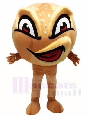 Ugly Angry Face Bread Mascot Costumes Food Snack