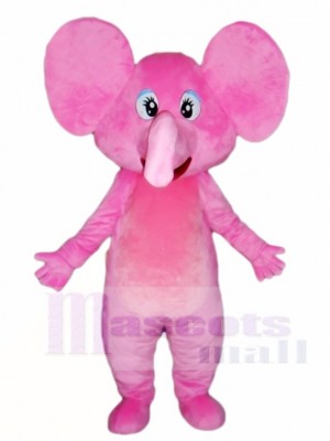 Pink Elephant Mascot Costumes Animal 