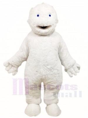 White Bubbleman Mascot Costumes People