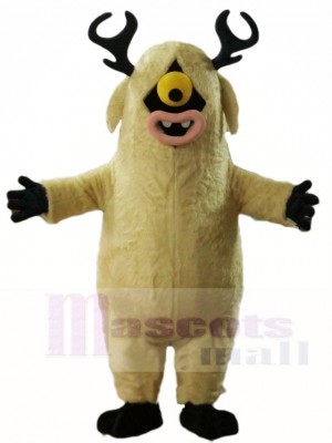 Cute One Eye Deer Monster Mascot Costumes Animal