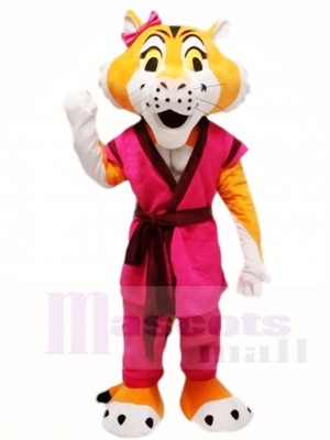 Kung Fu Tiger Tigress Mascot Costumes Animal