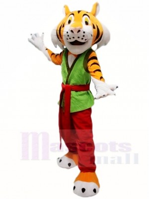 Kung Fu Tiger Mascot Costumes Animal 