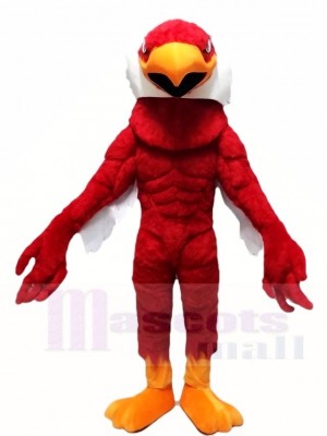 White Head Red Muscle Eagle Mascot Costumes Animal 