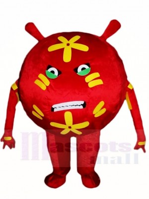 Angry Tomato Mascot Costumes Plant 