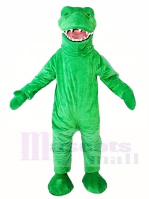 Green Crocodile Alligator Mascot Costumes Animal 