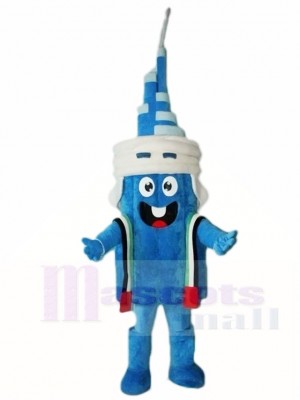 Blue Tower Mascot Costumes