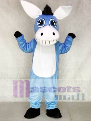 Blue Donkey Mascot Costumes Animal