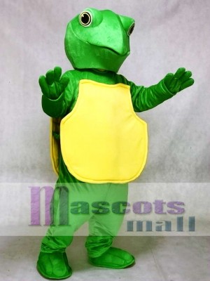 Green Turtle Mascot Costume Ocean 