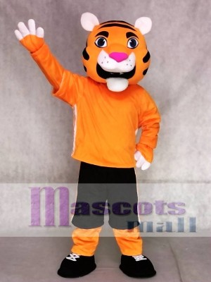 Orange Tiger Mascot Costumes Animal 