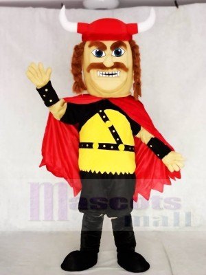 New Red Strong Odin Viking Mascot Costumes People