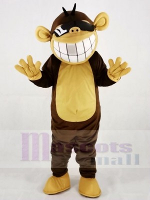 Funny Happy Monkey Mascot Costumes Animal 