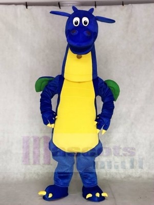 Blue Dragon Mascot Costumes Animal