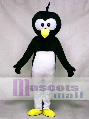 Black Head Penguin Mascot Costume Animal