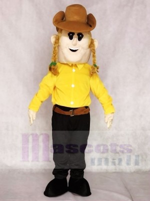 Cowgirl Mascot Costume People