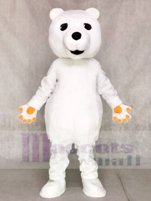 White Polar Bear Mascot Costumes Animal