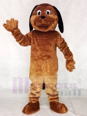 Black Ear Brown Dog Mascot Costumes Animal