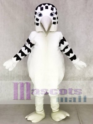 Black and White Sandpiper Mascot Costume Bird