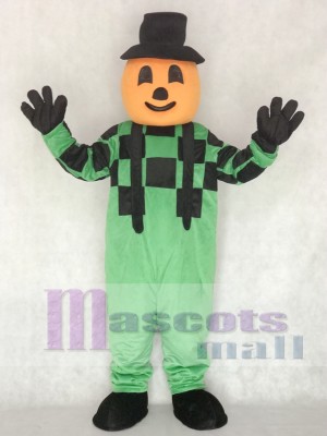 Blinkey Pumpkin Halloween Mascot Costume