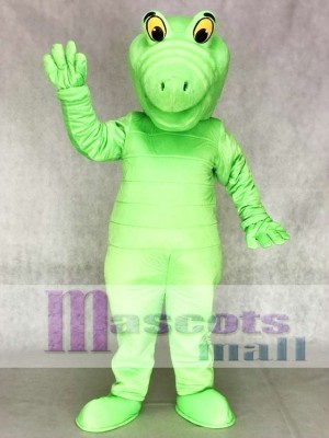 Green Albert Alligator Mascot Costumes Animal