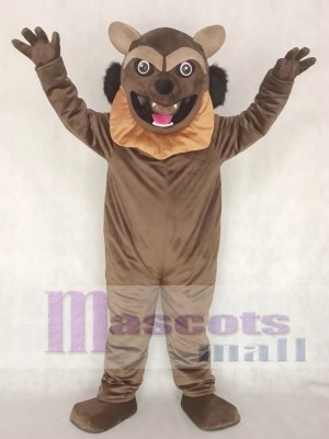 Wolverine Wolf Mascot Costume