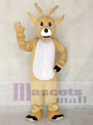 Cute Jolly Reindeer Deer Mascot Costume