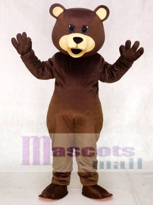 Brown Toy Teddy Bear Mascot Costumes Animal