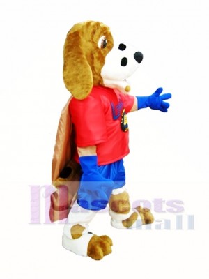 Dog with Cloak Mascot Costume Library Dog Mascot Costumes Animal 