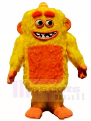 Yellow Max Monster Mascot Costumes