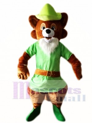 Robin Hood Brown Fox Mascot Costumes 