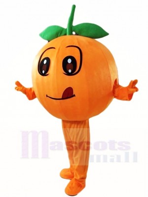 Orange Mascot Costumes Fruit Plant