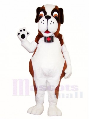 Saint Bernard Doctor Dog Mascot Costumes Animal  