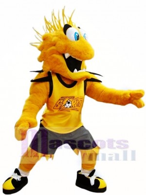 Yellow Storm Mascot Costumes