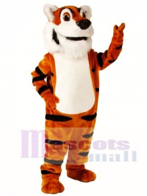 Cute Toby Tiger Mascot Costume