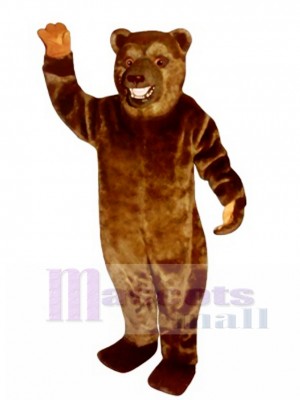 New Snarling Bear Mascot Costume Animal 