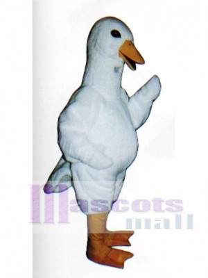 Cute Goose Mascot Costume Poultry 