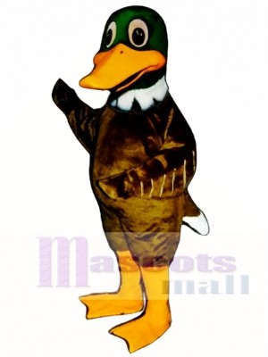 Cute Mallard Duck Mascot Costume Poultry 