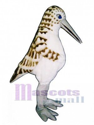 Cute Sandpiper Mascot Costume Bird