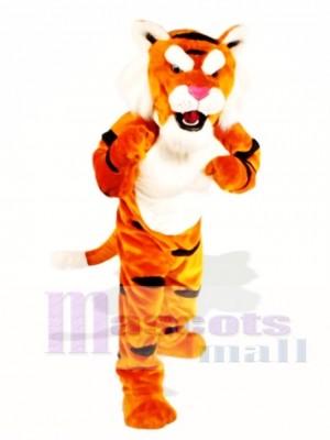 Cute Power Tiger Mascot Costume
