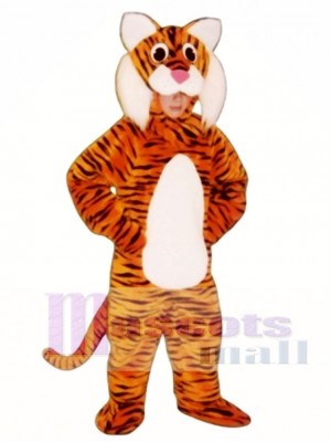 Cute Tiger Mascot Costume Animal 