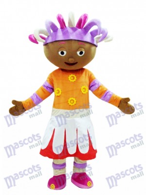 Upsy Daisy Mascot Costume In The Night Garden Mascot Costume 