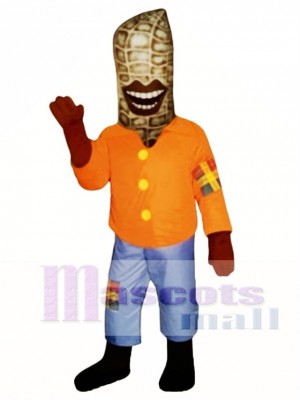 Peter Peanut Mascot Costume