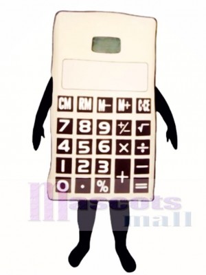 Calculator Mascot Costume