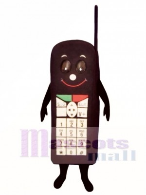 Black Cell Phone Mascot Costume