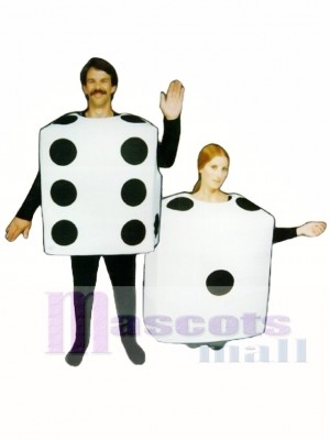 Dice Mascot Costume