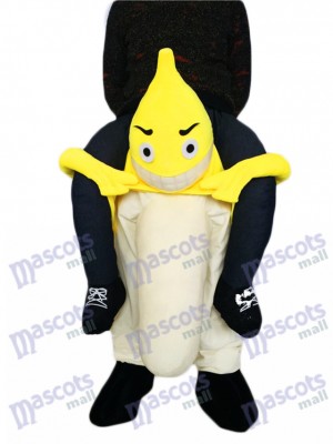 Piggyback Banana Carry Me Ride Fruit Mascot Costume